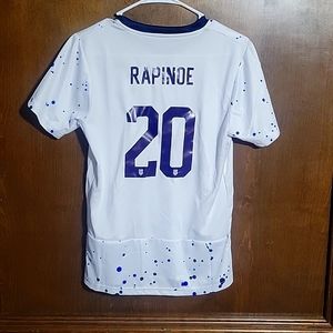 MEGAN RAPINOE #20 USWNT NIKE FIFA WORLD CUP JERSEY NWT YOUT…
